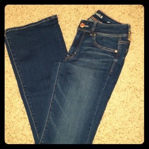American Eagle Kick Boot Jeans, Size 6R: Like New!
